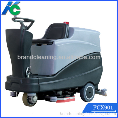 industry ride on floor cleaner scrubber